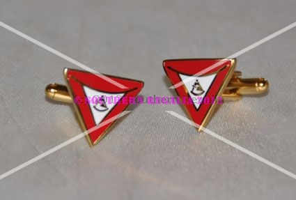 Royal & Select Master Past TIM Gold Plated Cufflinks